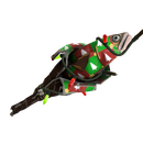 Festivized Killstreak Gifting Mann's Wrapping Paper Holy Mackerel (Well-Worn)