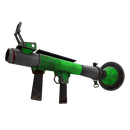Strange Specialized Killstreak Health and Hell (Green) Rocket Launcher (Battle Scarred)