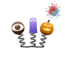 Unusual Spooky Head-Bouncers