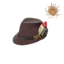 Старая тирольская шляпа старой закалки