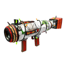 Unusual Festivized Professional Killstreak Snow Globalization Air Strike (Well-Worn)