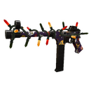Unusual Festivized Professional Killstreak Calavera Canvas SMG (Minimal Wear)
