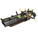 Strange Festivized Kiln and Conquer Scattergun (Well-Worn)
