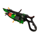 Festivized Health and Hell (Green) Ubersaw (Well-Worn)