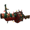 Strange Festivized Professional Killstreak Sleighin' Style Grenade Launcher (Minimal Wear)