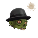 Unusual Second-Head Headwear
