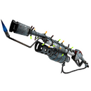 Strange Festivized Glacial Glazed Flame Thrower (Well-Worn)