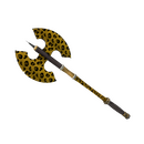 Professional Killstreak Leopard Printed Scotsman's Skullcutter (Minimal Wear)