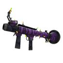 Strange Festivized Portal Plastered Rocket Launcher (Field-Tested)