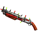 Strange Festivized Specialized Killstreak Snow Globalization Shotgun (Battle Scarred)