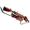 Festivized Killstreak Peppermint Swirl Flame Thrower (Field-Tested)