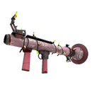 Festivized Dream Piped Rocket Launcher (Battle Scarred)