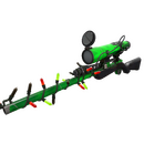 Festivized Health and Hell (Green) Sniper Rifle (Well-Worn)