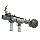 Strange Festivized Specialized Killstreak Aqua Marine Rocket Launcher (Minimal Wear)