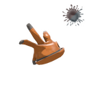 Наглая резиновая перчатка