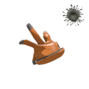 Vintage Respectless Rubber Glove