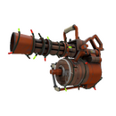 Strange Festivized Killstreak Civil Servant Mk.II Minigun (Field-Tested)