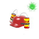 Vintage Bonk Helm