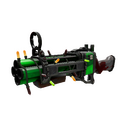 Strange Festivized Health and Hell (Green) Iron Bomber (Battle Scarred)