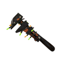 Strange Festivized Killstreak Simple Spirits Wrench (Well-Worn)