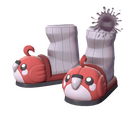 Снегирьи тапочки