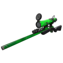 Strange Health and Hell (Green) Sniper Rifle (Well-Worn)