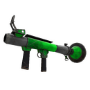Strange Health and Hell (Green) Rocket Launcher (Well-Worn)