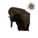 Смазанная молния