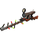 Strange Festivized Killstreak Civil Servant Mk.II Sniper Rifle (Battle Scarred)
