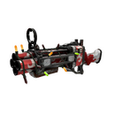 Strange Festivized Killstreak Frost Ornamented Iron Bomber (Battle Scarred)
