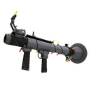 Strange Festivized Killstreak Steel Brushed Rocket Launcher (Field-Tested)