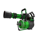 Health and Hell (Green) Minigun (Battle Scarred)