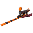 Strange Killstreak Pumpkin Plastered Sniper Rifle (Minimal Wear)