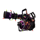 Strange Festivized Neon-ween Minigun (Well-Worn)