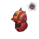 Визор взрывника необычного типа