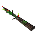 Strange Festivized Health and Hell (Green) Knife (Well-Worn)