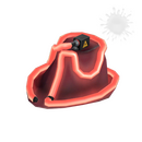 Смехотворно сумасшедшая сияющая федора необычного типа