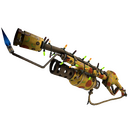 Strange Festivized Pizza Polished Flame Thrower (Minimal Wear)