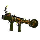 Unusual Festivized Specialized Killstreak Gourdy Green Rocket Launcher (Field-Tested)
