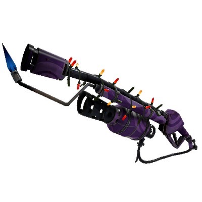 Strange Festivized Specialized Killstreak Portal Plastered Flame Thrower (Field-Tested)