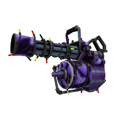 Festivized Ghost Town Minigun (Well-Worn)