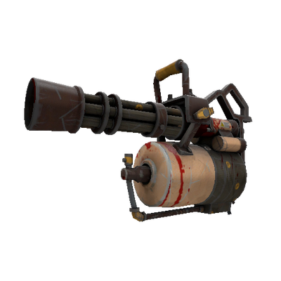 Sax Waxed Minigun (Battle Scarred)