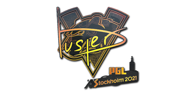 Наклейка | buster (голографическая) | Стокгольм 2021