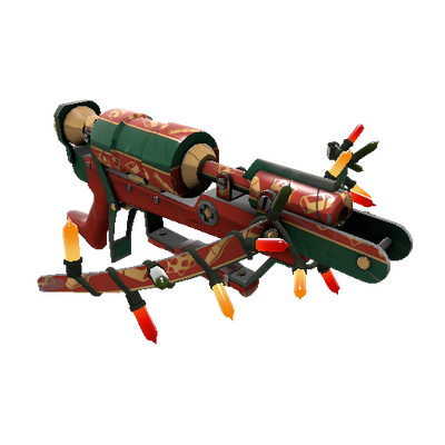 Festivized Killstreak Sleighin' Style Crusader's Crossbow (Field-Tested)