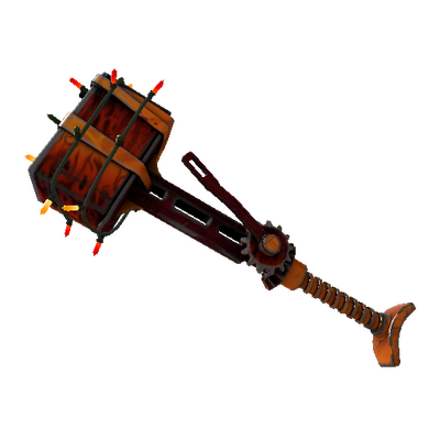 Festivized Professional Killstreak Polter-Guised Powerjack (Field-Tested)