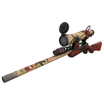 Cookie Fortress Sniper Rifle (Battle Scarred)