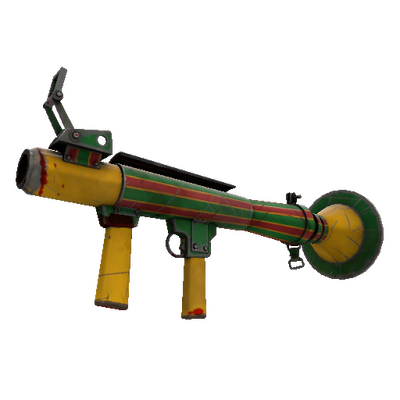 Killstreak Winterland Wrapped Rocket Launcher (Battle Scarred)
