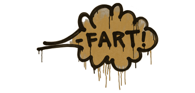 Sealed Graffiti | Fart (Desert Amber)