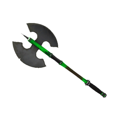 Health and Hell (Green) Scotsman's Skullcutter (Well-Worn)