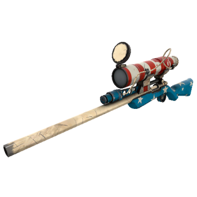 Freedom Wrapped Sniper Rifle (Well-Worn)